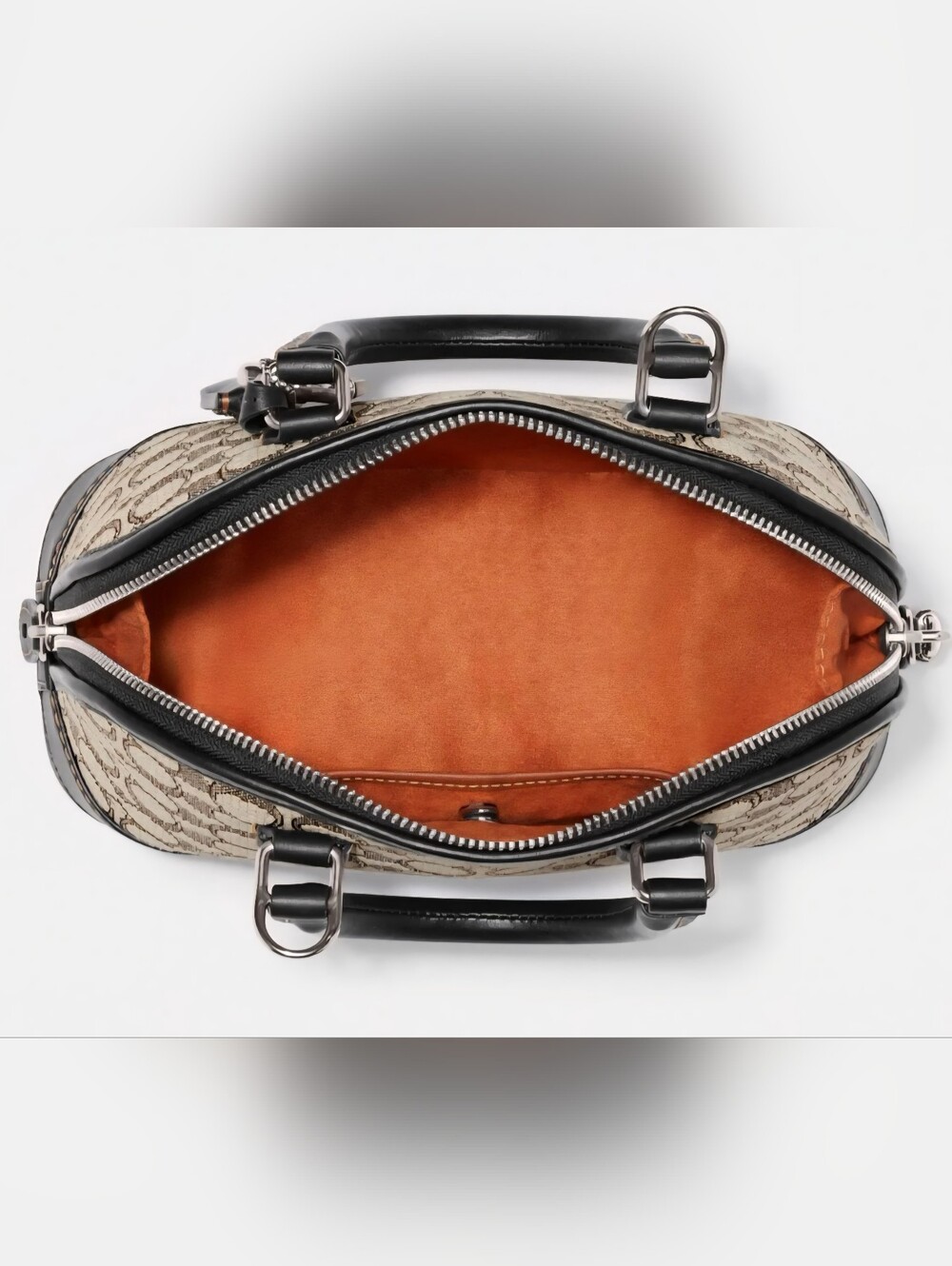 COACH 1941 Revel Bag 24 in Signature Jacquard and Glovetanned Leather - Picture 3 of 14